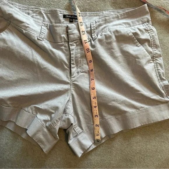 Dear John cuffed shorts blue size 32 - Picture 7 of 8